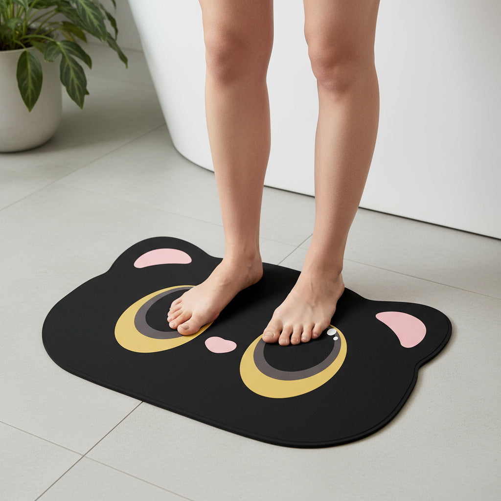 BowLift | Cute Animals Quick-Dry Bathroom Mat