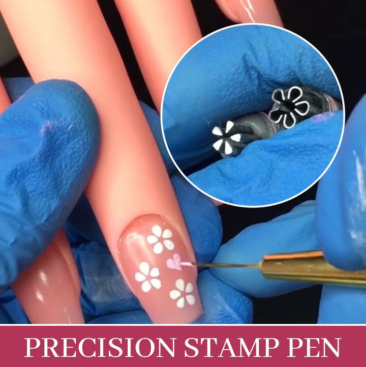 Nail Art Stamping Pen with Precision Tip | Bowlift