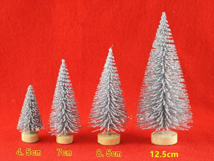 BowLift | Blue Gold Silver And Red Mini Christmas Tree Ornaments
