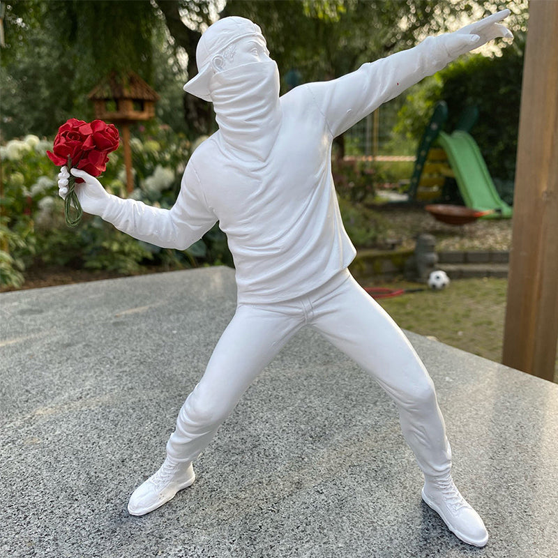 BowLift | Banksy Flower Rioter Ornament