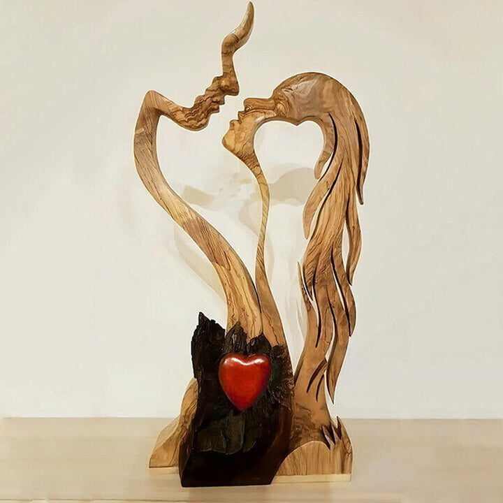 Wood decorations ornaments love forever | Bowlift