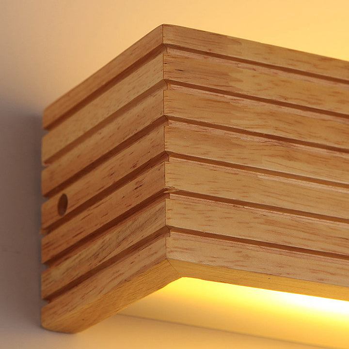 BowLift | Wall Light Modern Wood LED Fixture