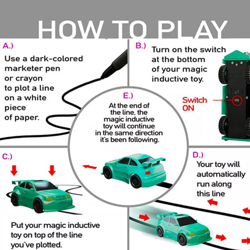 BowLift | Follow-The-Line Inductive Car