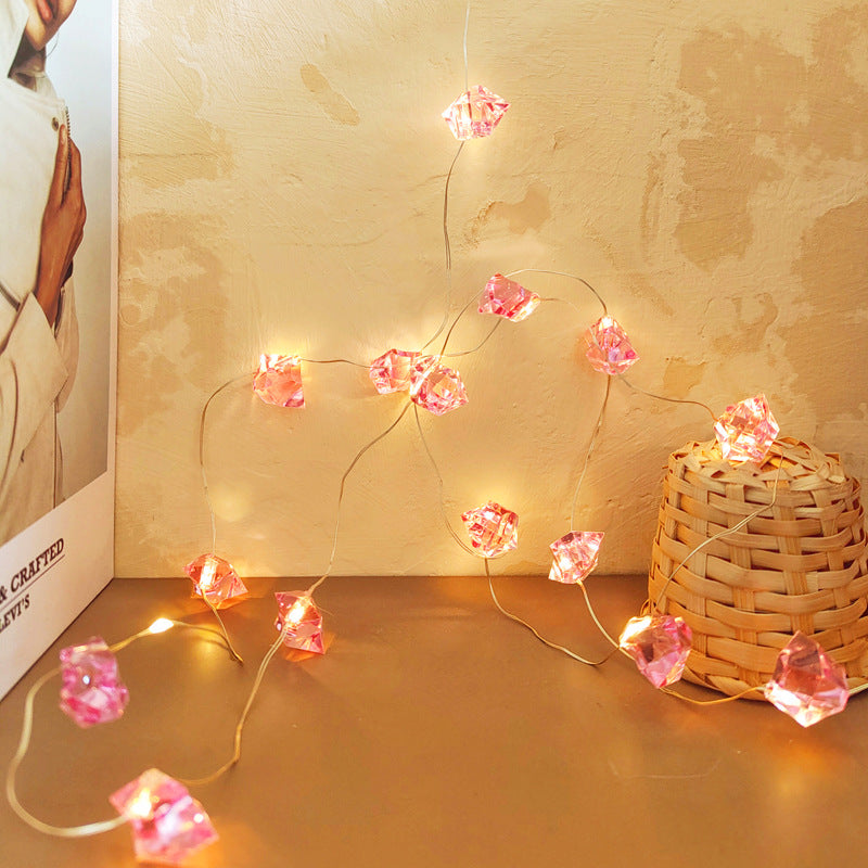 BowLift | Creative Irregular Gems String Lights Acrylic LED Decorative String Lights