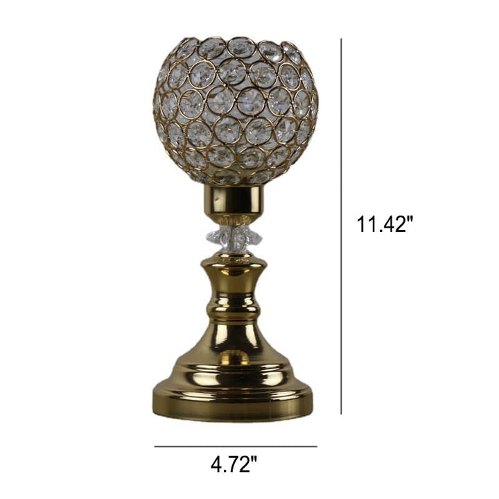 BowLift | European Luxury Crystal Ball 1-Light Art Table Lamp