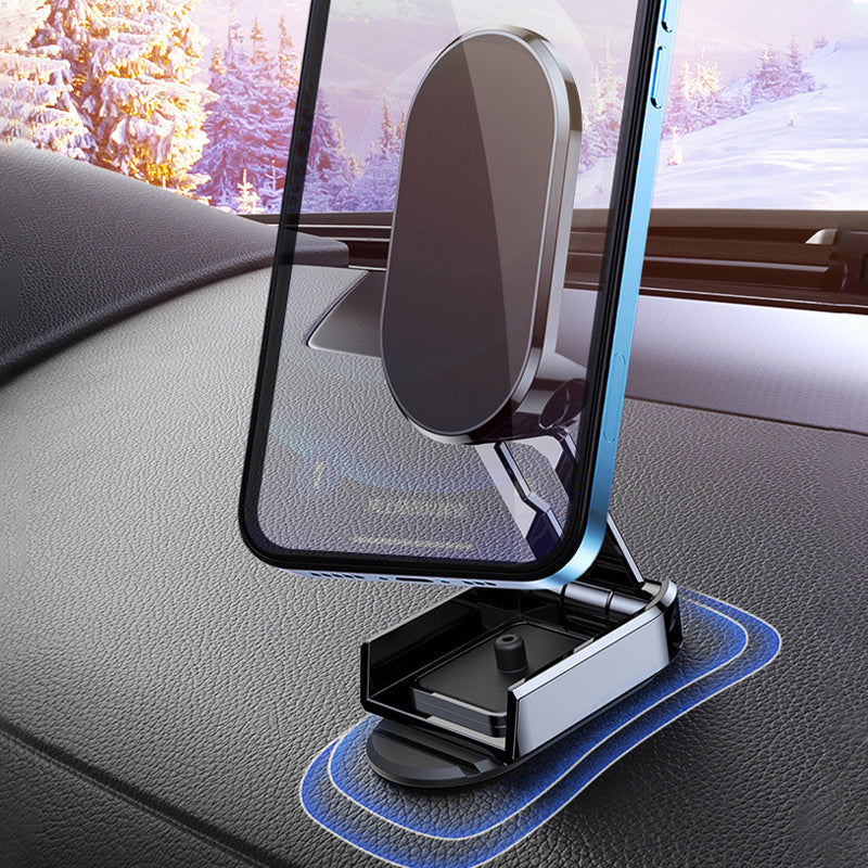 Metal Folding Car Phone Holder Bowlift