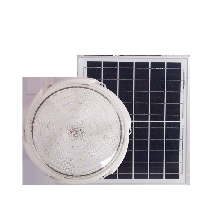 Modern Round Solar LED Remote Control Outdoor Indoor Flush Mount Lighting | Bowlift