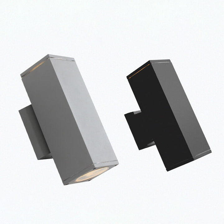 Modern Minimalist Square Column LED Luminous Outdoor Waterproof Wall Sconce Lamp | Bowlift