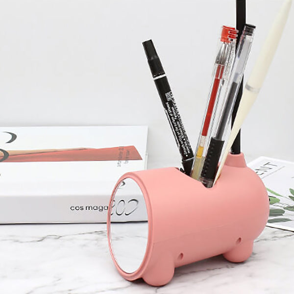 BowLift | LumoBun Table Lamp – Cute LED Desk Lamp with Pen Holder and USB Connection