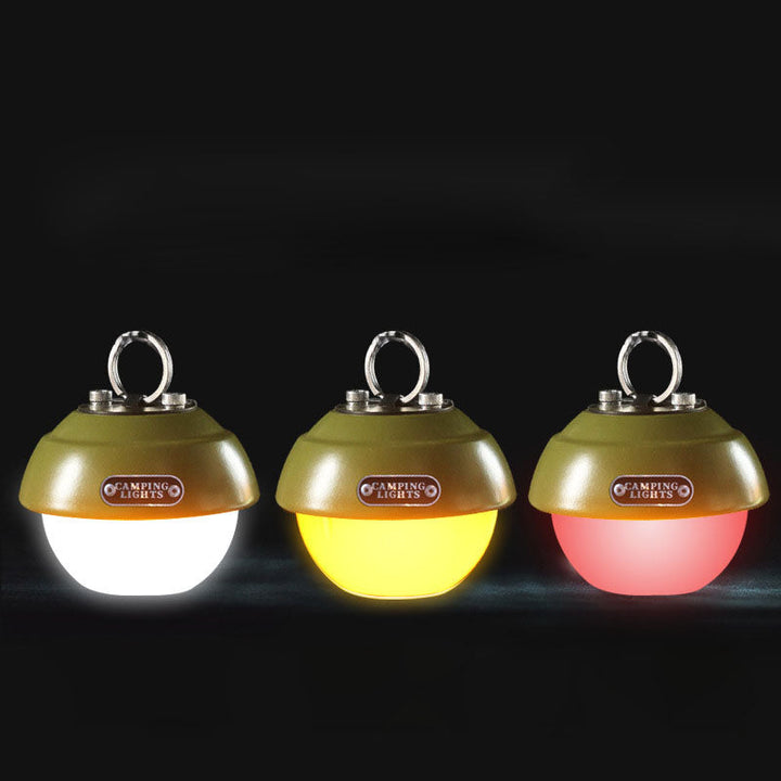 Contemporary Creative Waterproof Orb Metal PC LED Camping Outdoor Light For Outdoor Patio | Bowlift