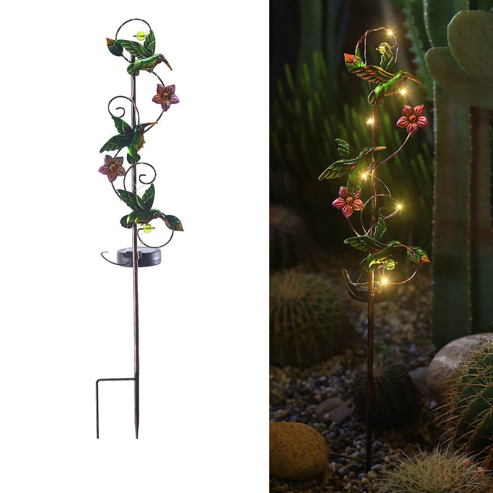 Powered Garden Lantern – Artistic Metal Design for Atmospheric Outdoor Lighting Bowlift