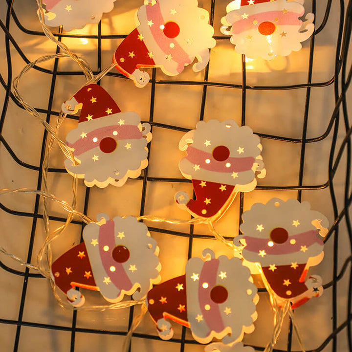 BowLift | Christmas Decorative String Light Painted Bells Elk Battery Box LED Light String Light