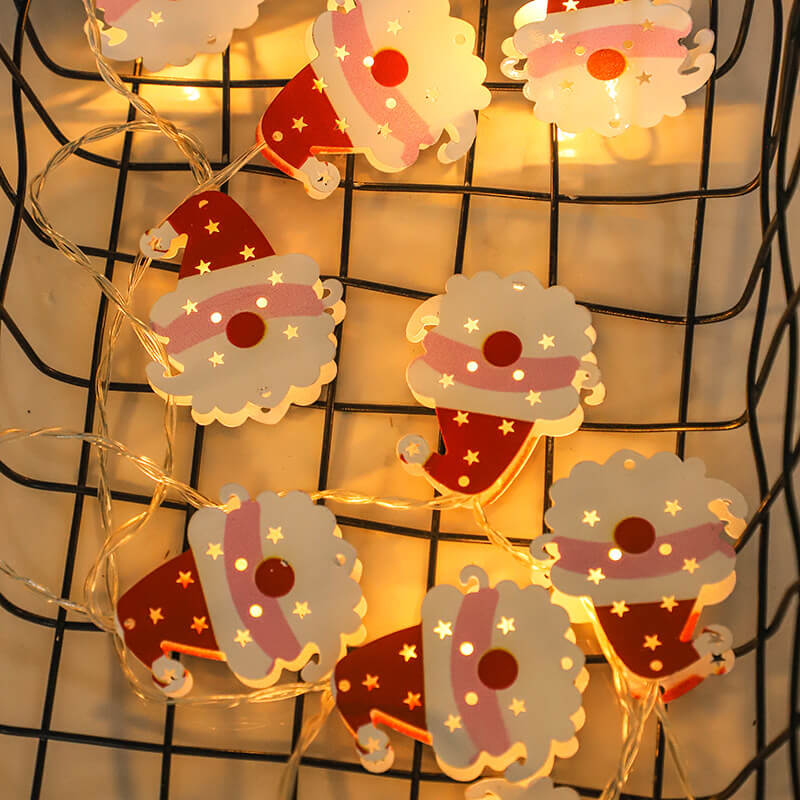 BowLift | Christmas Decorative String Light Painted Bells Elk Battery Box LED Light String Light