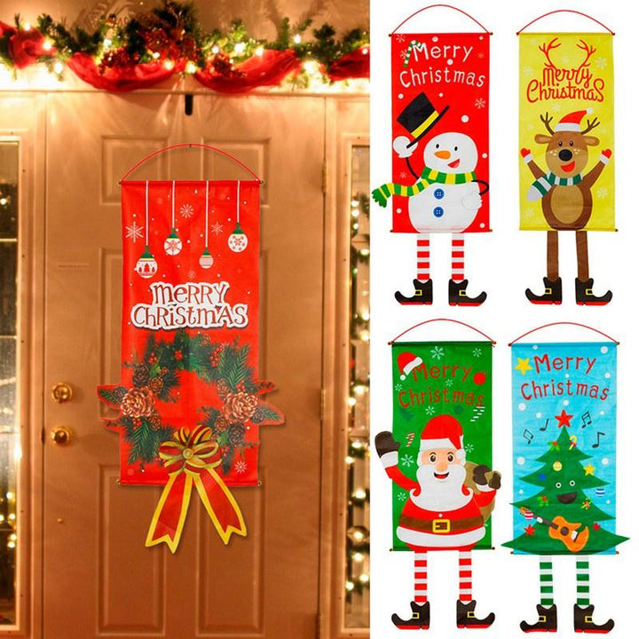 BowLift | Merry Christmas Door Banner Hanging Ornament
