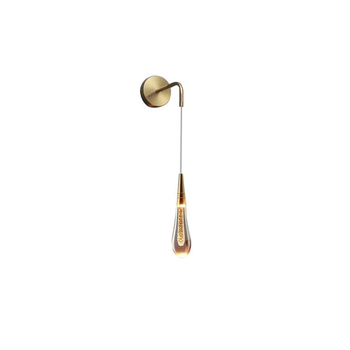 BowLift | LumeTear Luxe LED Wall Lamp Dimmable Drop Design for Bedroom and Living Room