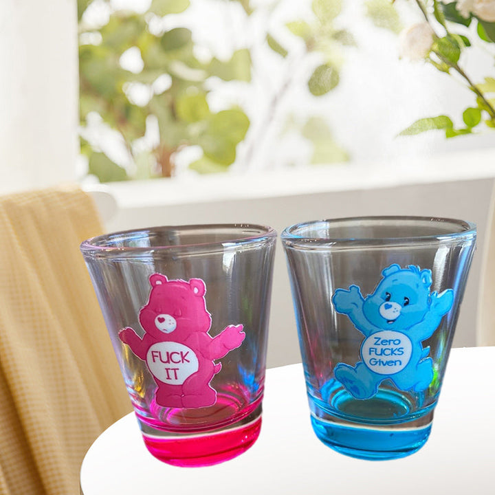 Swear Bears Shot Glasses Set, 6 Pieces | Bowlift
