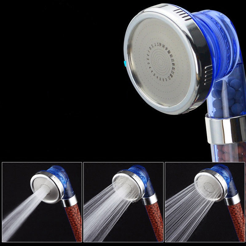 Pressure washing shower with negative ions | Bowlift