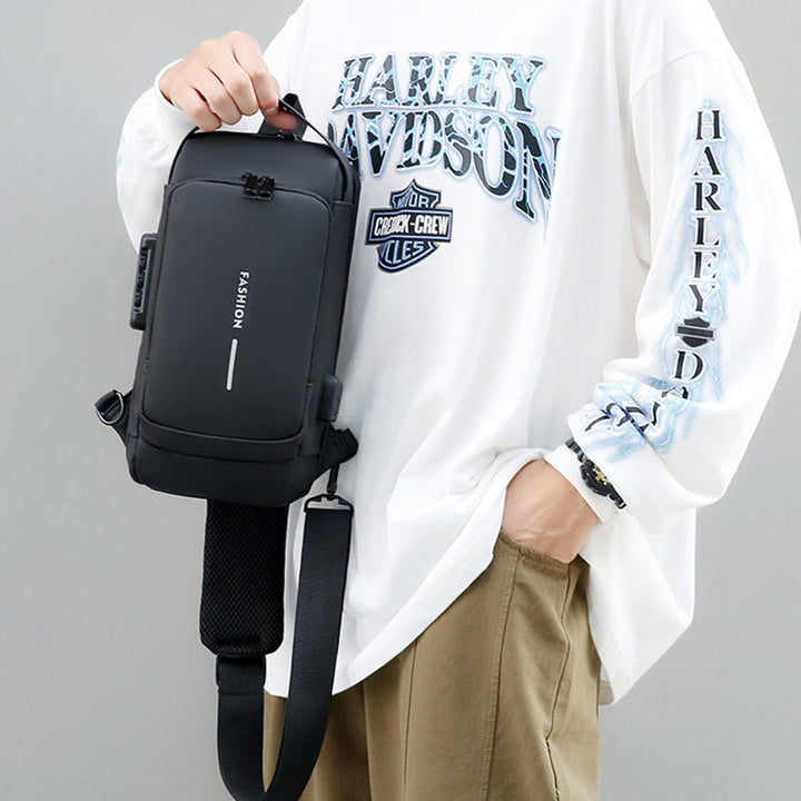 Casual multifunctional anti-theft chest bag for men | Bowlift