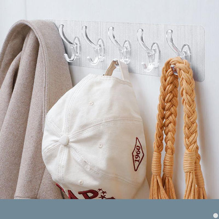 BowLift | Multifunctional transparent 6 hooks