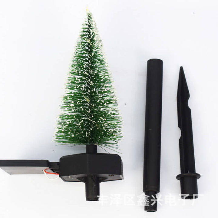 Modern Solar Christmas Tree Ground Insert Lawn Decoration Landscape Light | Bowlift