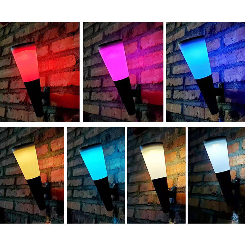 BowLift | Truro Solar Wall Light Anthracite - Energy-Efficient Solar Outdoor Wall Illumination