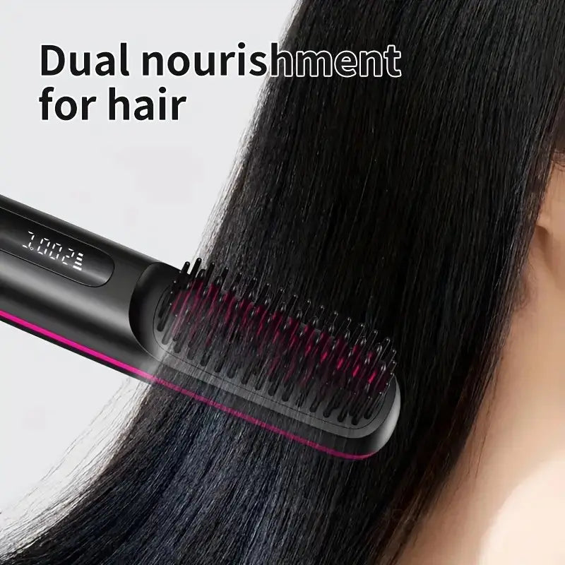 BowLift | Portable Hair Styling Brush | Smooth & Healthy Hair Anytime, Anywhere