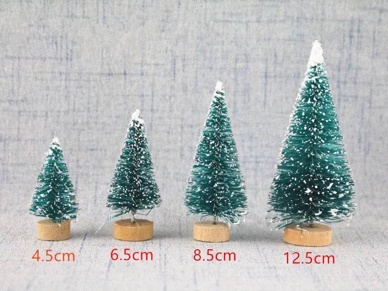 BowLift | Blue Gold Silver And Red Mini Christmas Tree Ornaments