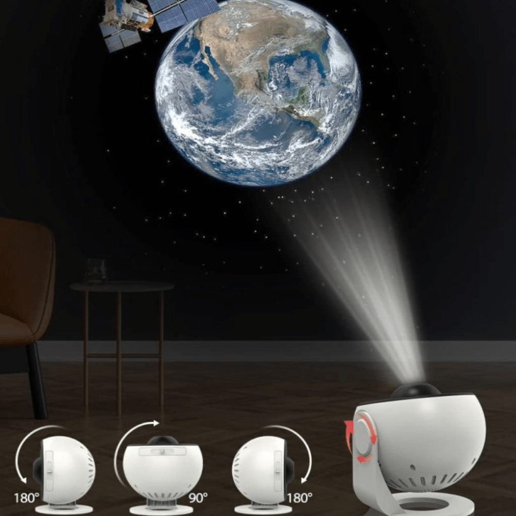 BowLift | HD starry sky projector with 13 galaxy discs
