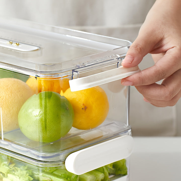 FreshGuard - Elegant Food Safe Refrigerator Organizer Bowlift