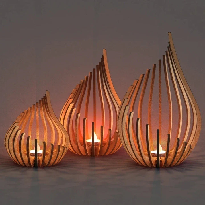 BowLift | GlimmerDrop Candle Holder
