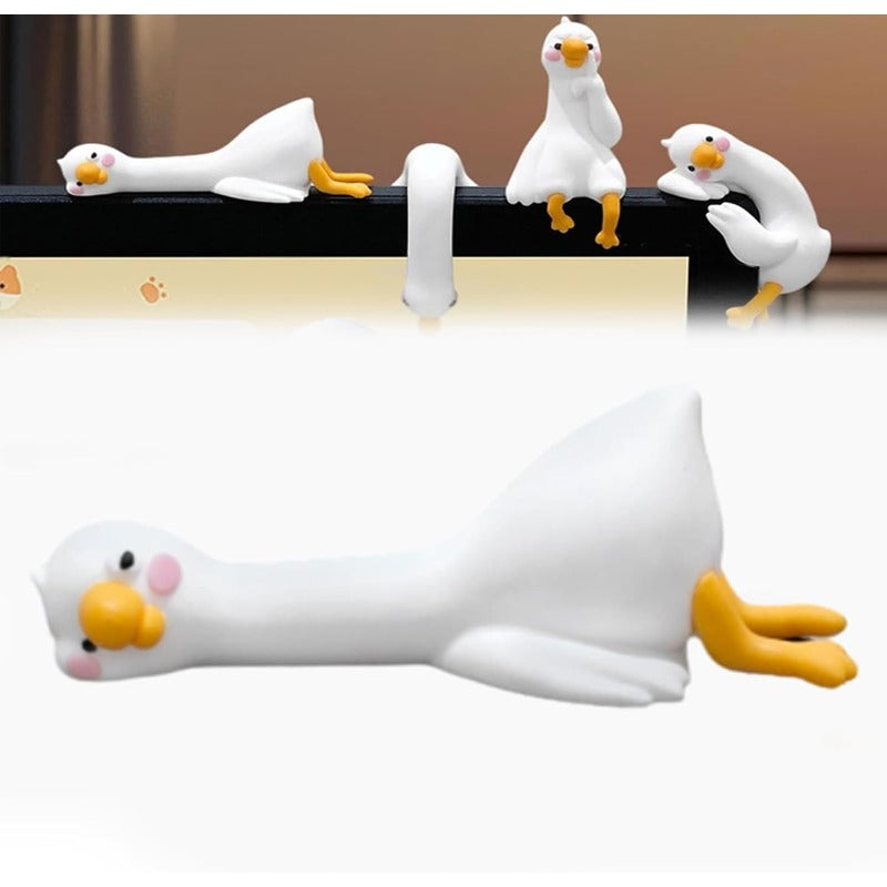 Mini Desk Duck Figurines Bowlift