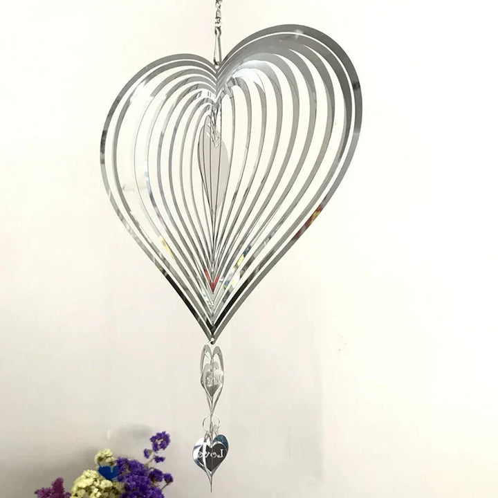 BowLift | Rotating Wind Bell made of Stainless Steel