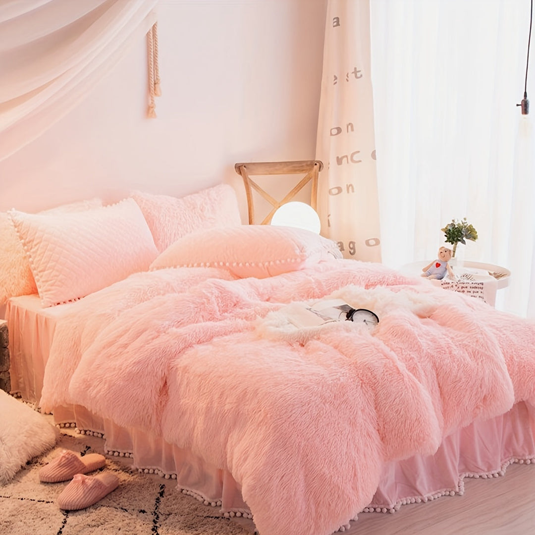 BowLift | Luxurious Velvet Duvet Cover Set for Ultimate Comfort