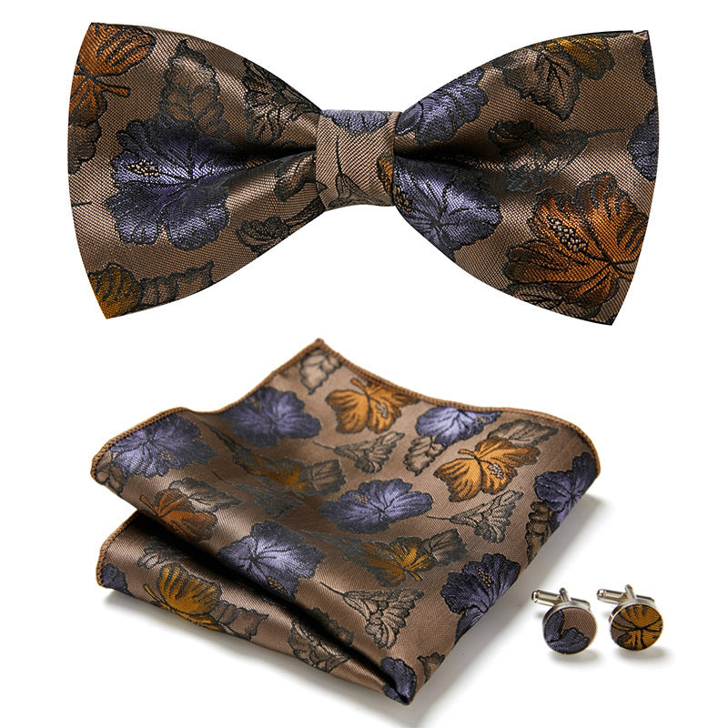 Three-piece set with stylish bow ties Bowlift