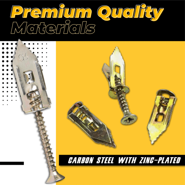 BowLift | WallViper Drywall Anchors and Screws Kit