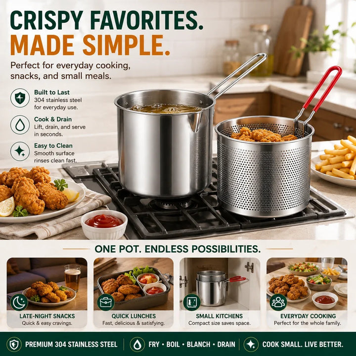 BowLift | 2-in-1 Cook & Drain Pot