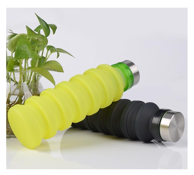 Aqua - Collapsible Silicone Water Bottle | Bowlift