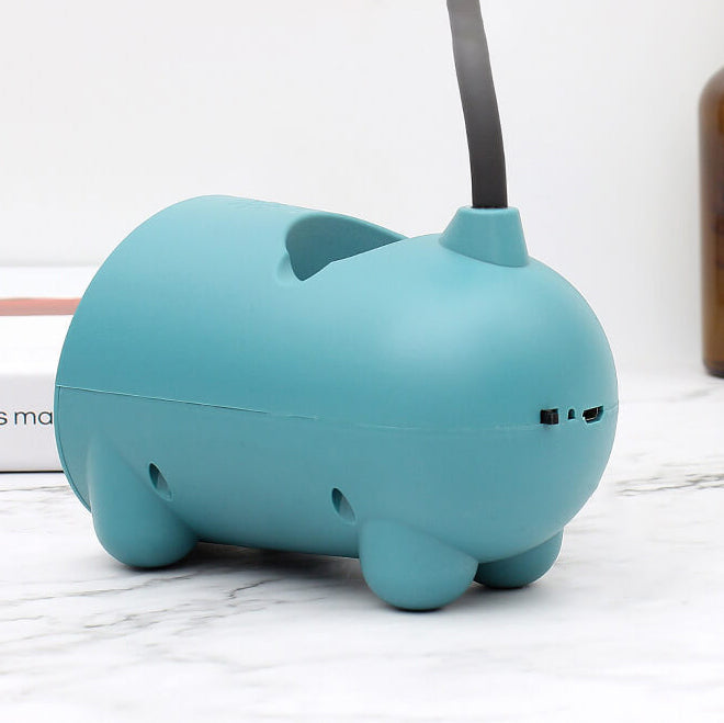 BowLift | LED Desk Lamp Rabbit | USB & Touch | With Pen Holder | Pink, Green, Blue