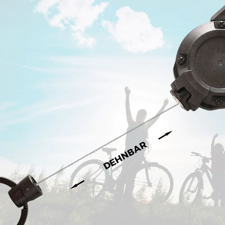 BowLift | Automatic retractable wire rope outdoor keychain
