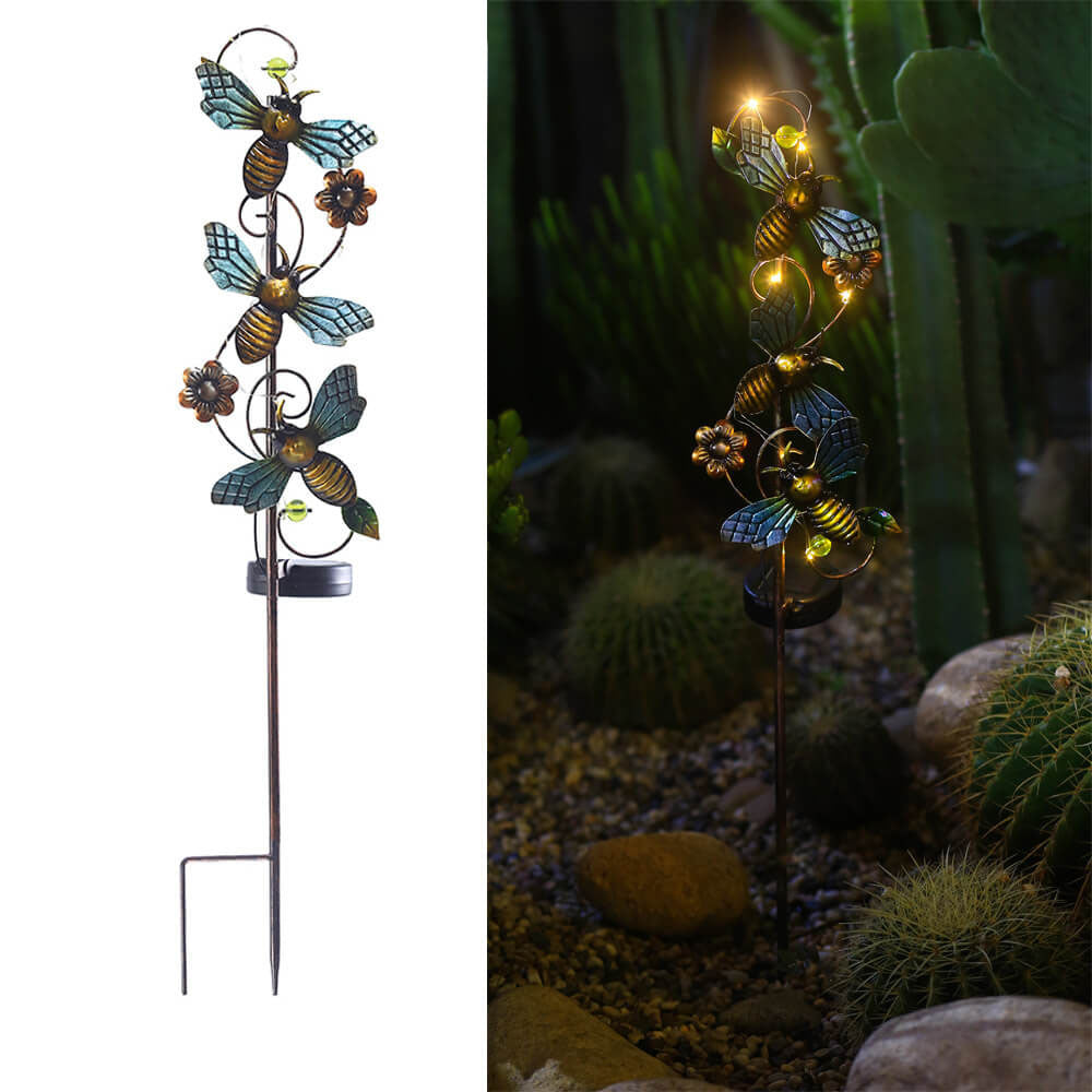 Powered Garden Lantern – Artistic Metal Design for Atmospheric Outdoor Lighting Bowlift