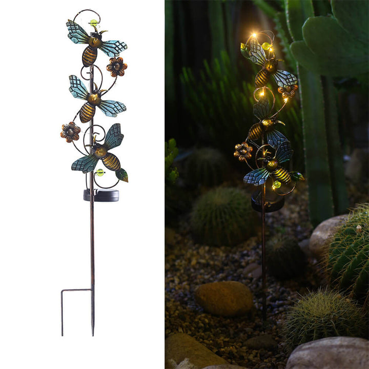 Powered Garden Lantern – Artistic Metal Design for Atmospheric Outdoor Lighting Bowlift