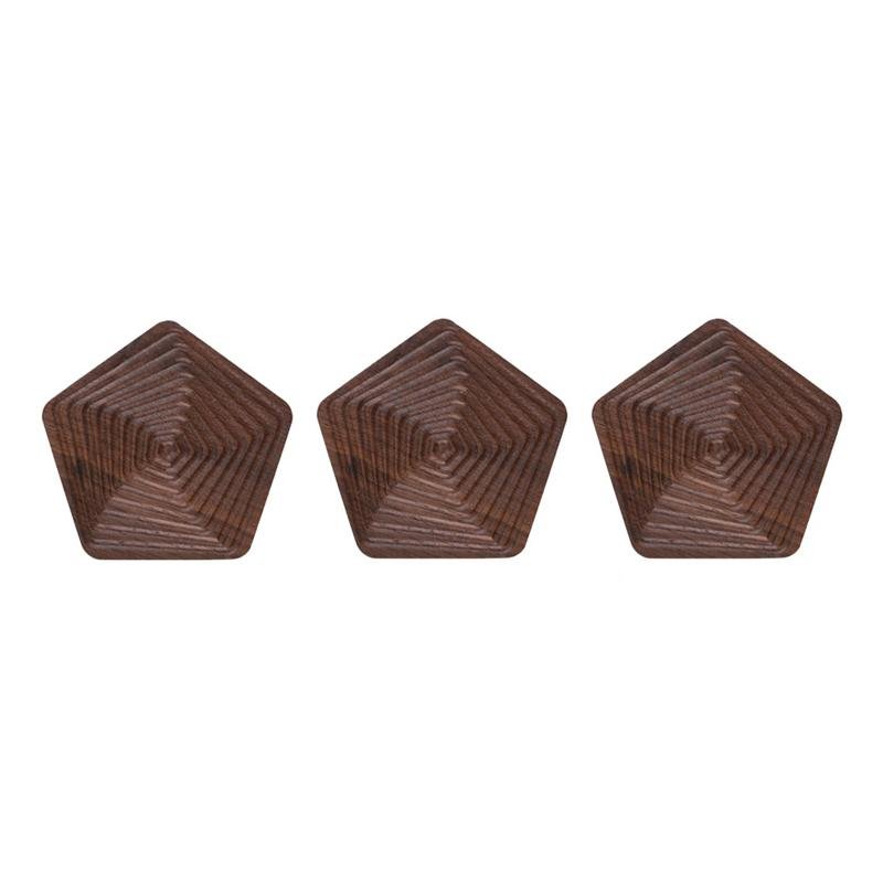 Creative Coasters – Black Walnut in Unique Shapes Bowlift