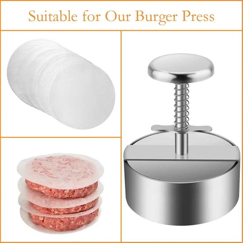 Manual meat press for hamburger patties | Bowlift