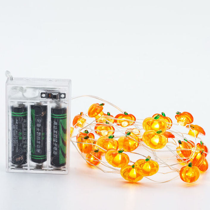 BowLift | Modern Thanksgiving Maple Acorn Pumpkin Decoration 30 LED String Lights