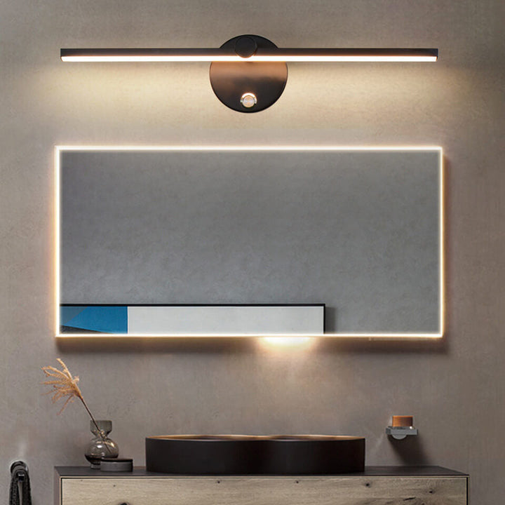 BowLift | Nordic Minimalist Aluminium Long Bar Switch LED Mirror Wall Light Lamp