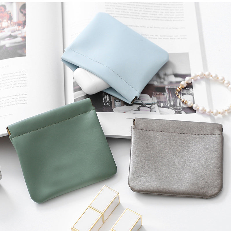 BowLift | PU Leather Pocket Cosmetic Bag