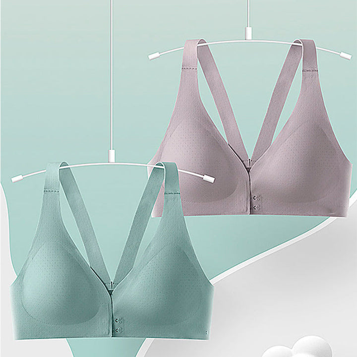 BowLift | Ruching and supportive bra with buckle in front