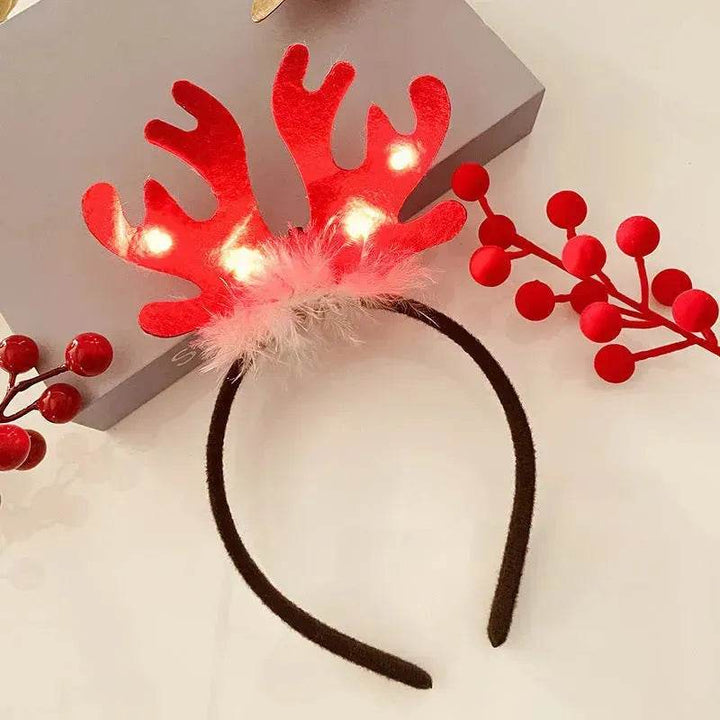 BowLift | Christmas With Light Headband Snowflake Women's