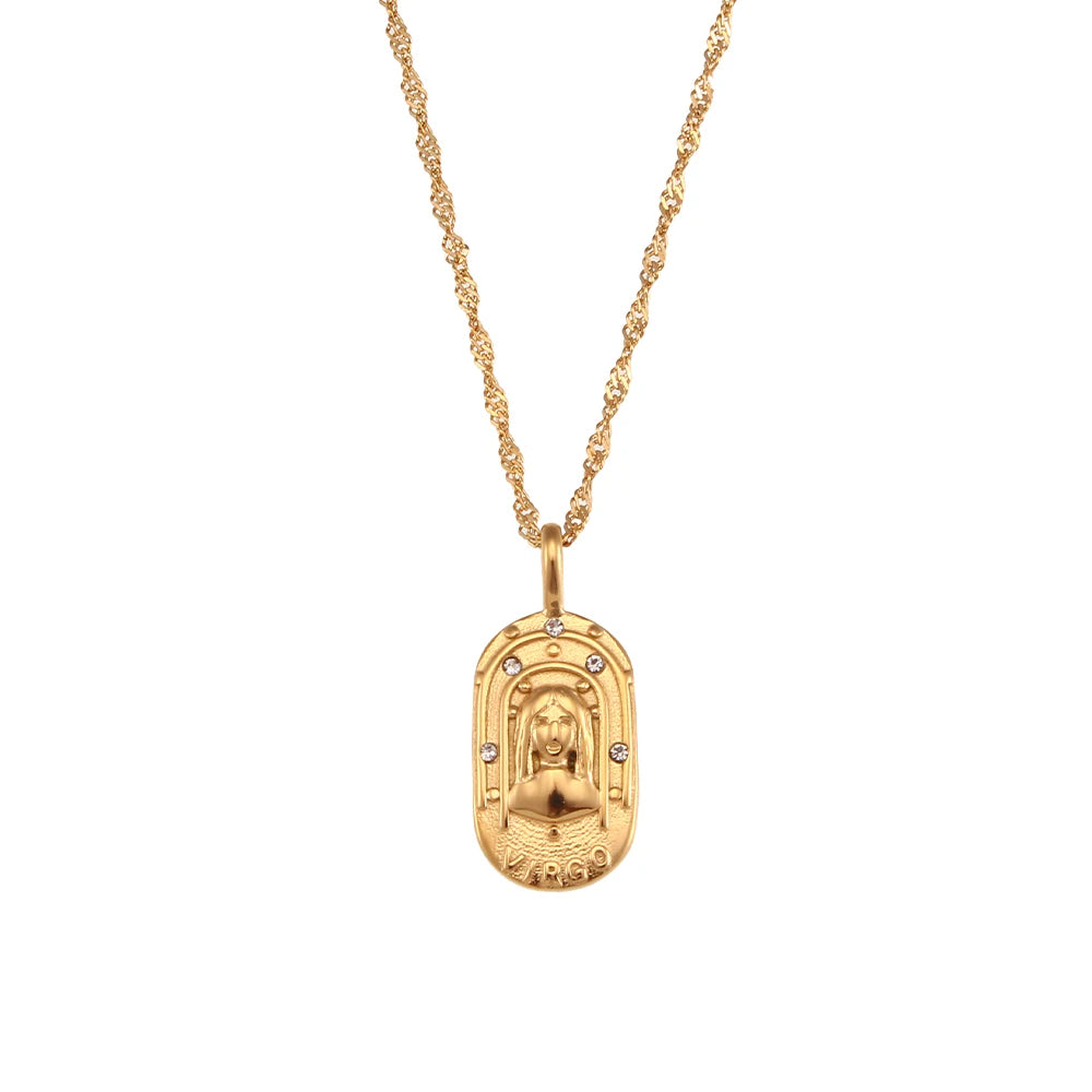 BowLift | Dainty Zodiac Tarot Inspired Necklace