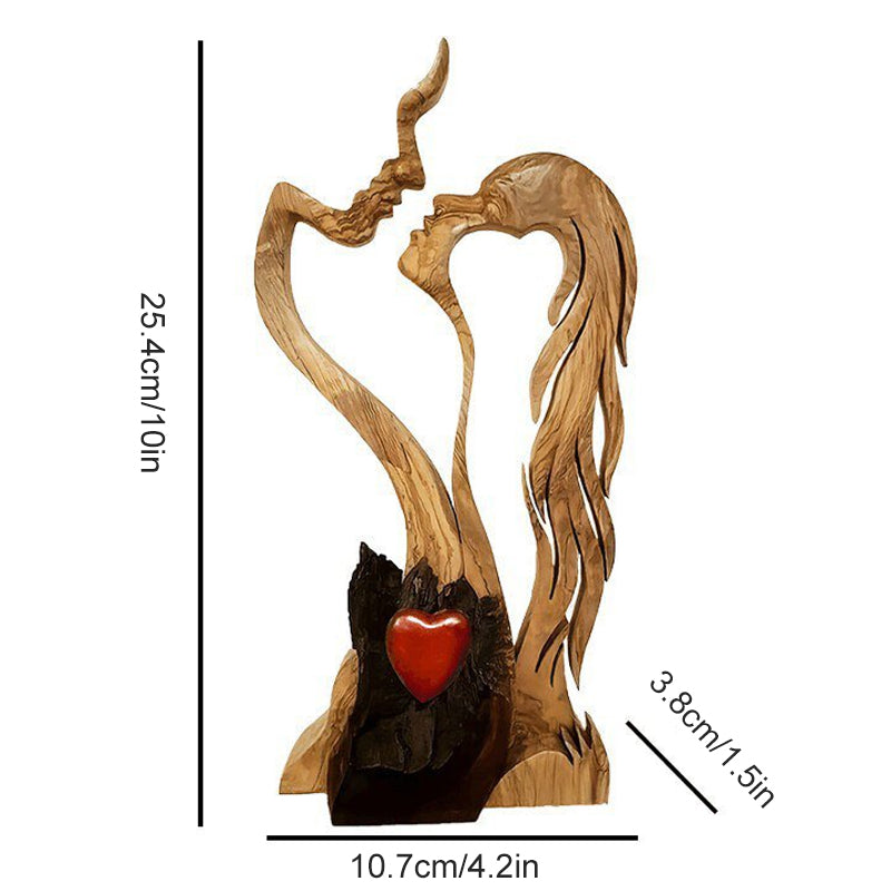 Wood decorations ornaments love forever | Bowlift